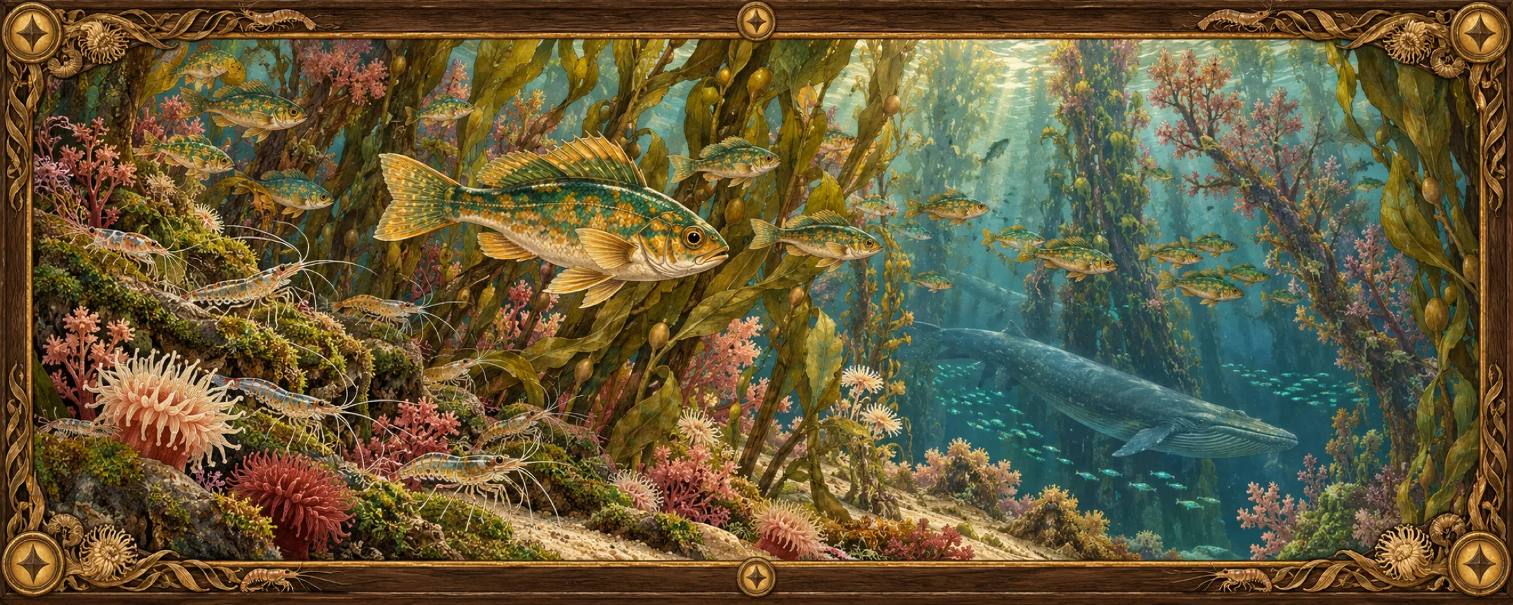 Drowning Garden Fauna, a bestiary plate