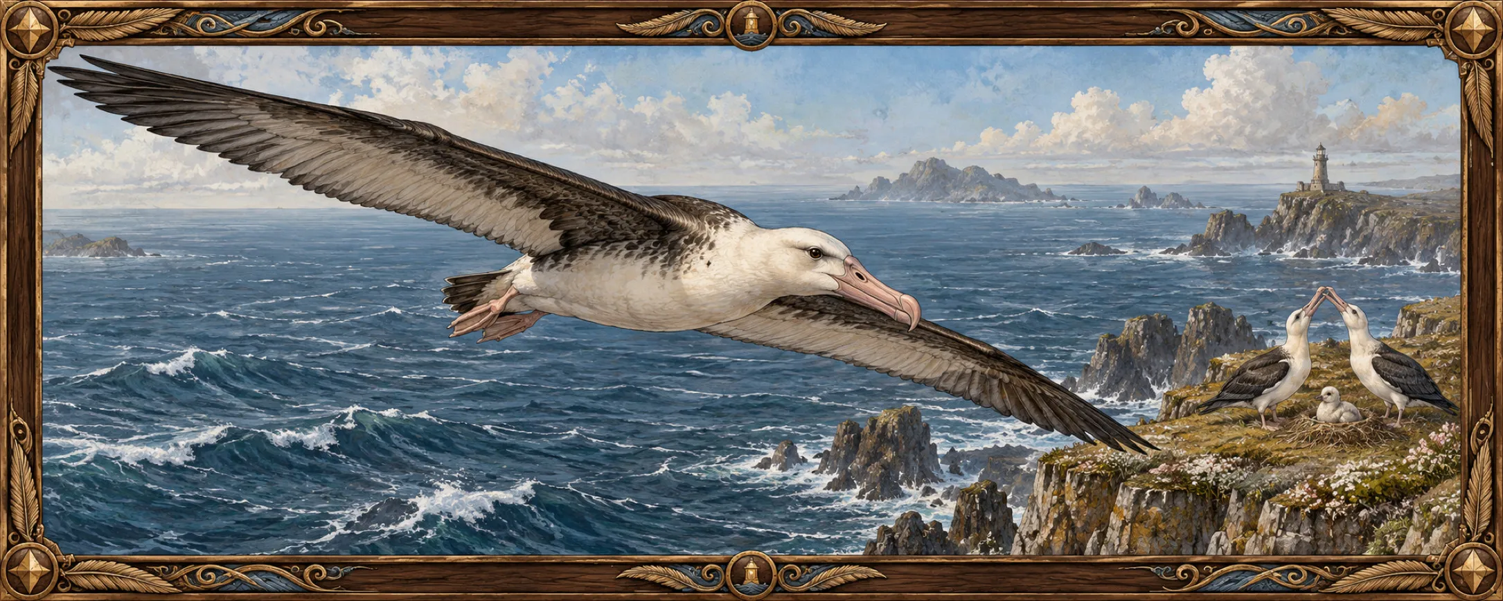 Farwings, a bestiary plate