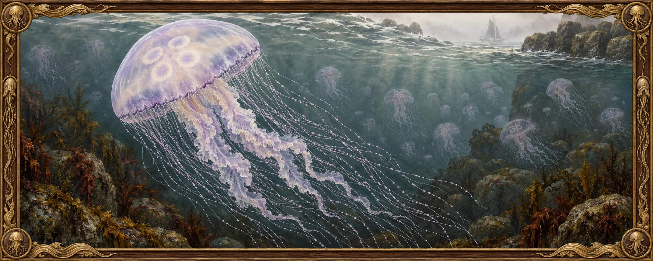 Fogbells, a bestiary plate
