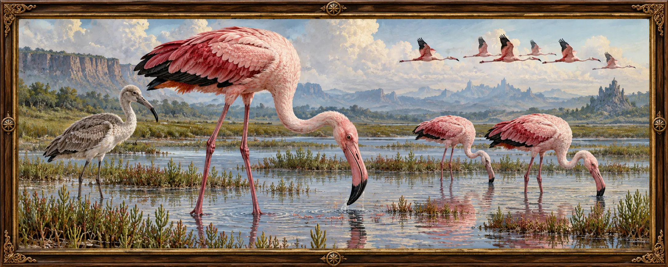 Rose Waders, a bestiary plate