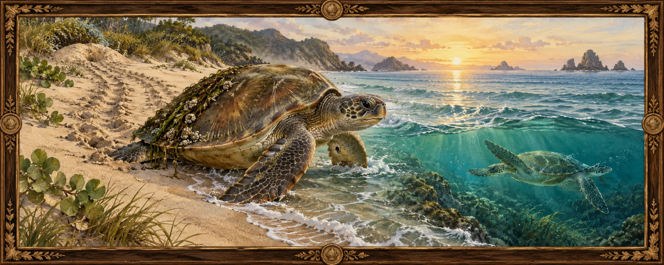 Slow Returners, a bestiary plate