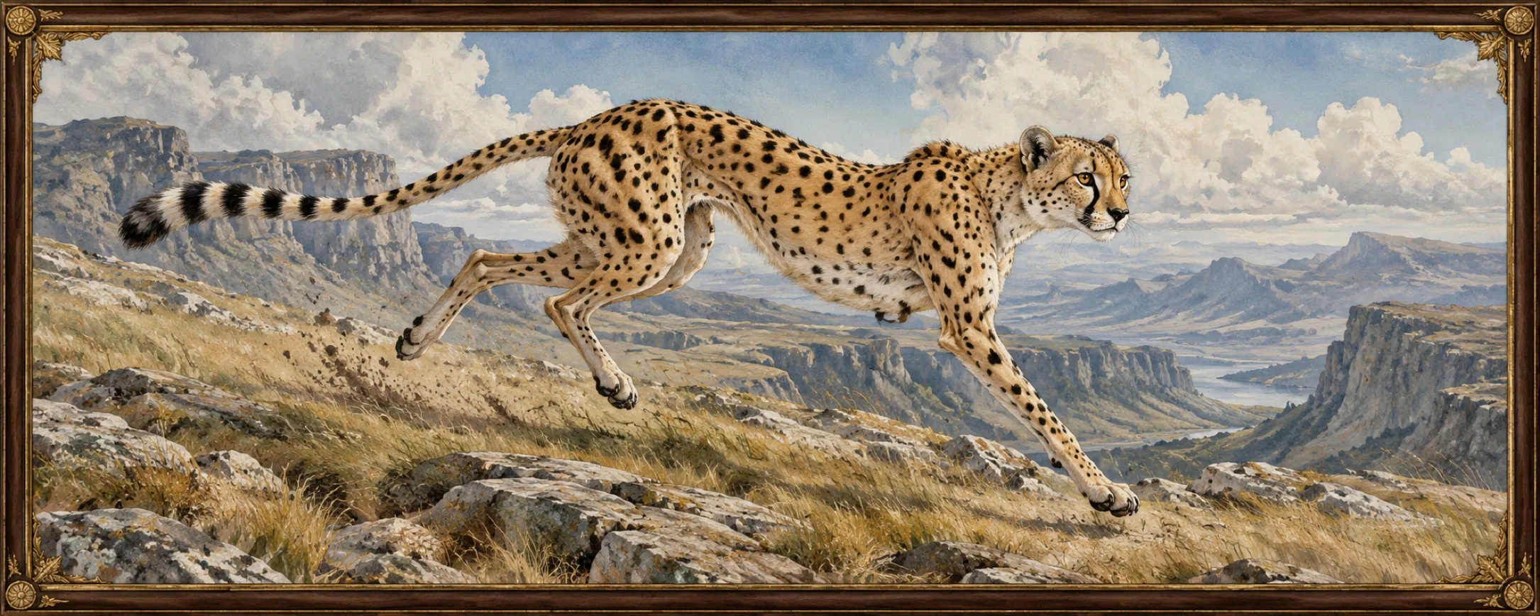 Wind Cats, a bestiary plate
