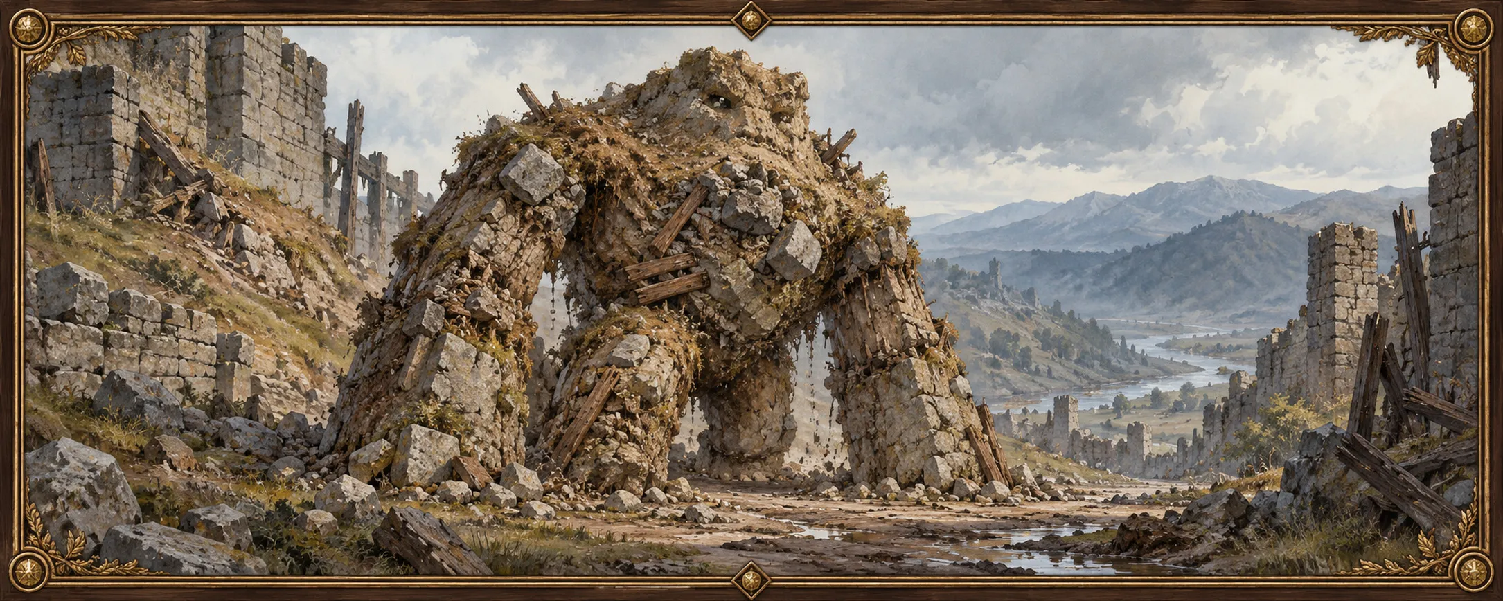 Field Bulwarks, a bestiary plate