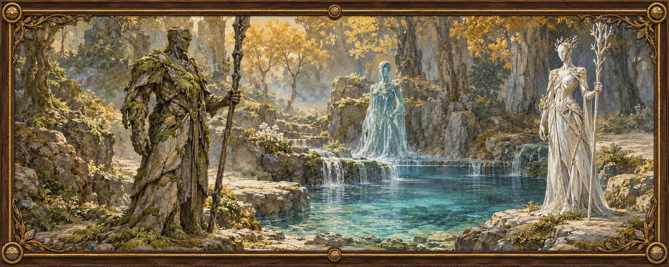 Guardians (the Ageless Spring), a bestiary plate