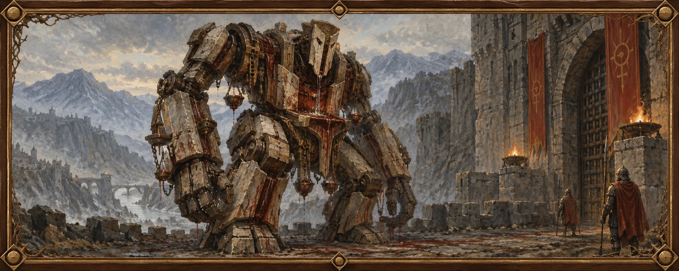 Hunger Engines, a bestiary plate