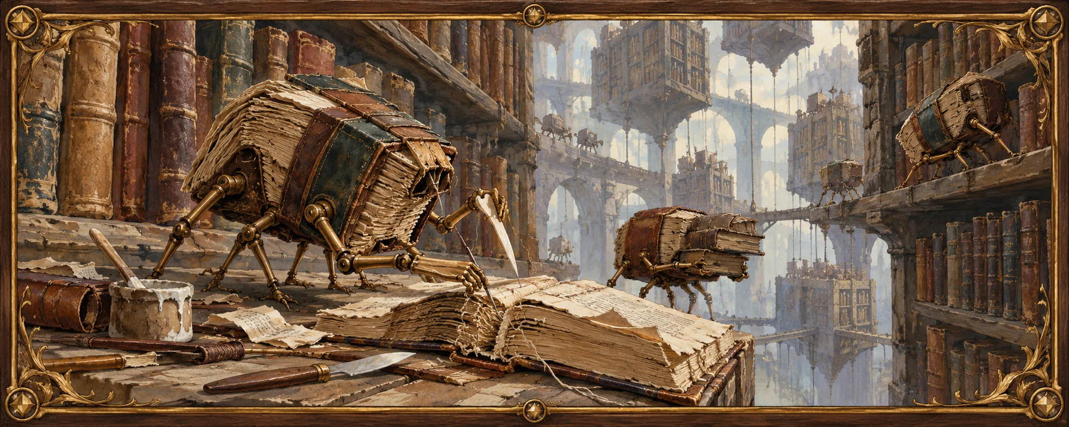 Rebinders, a bestiary plate