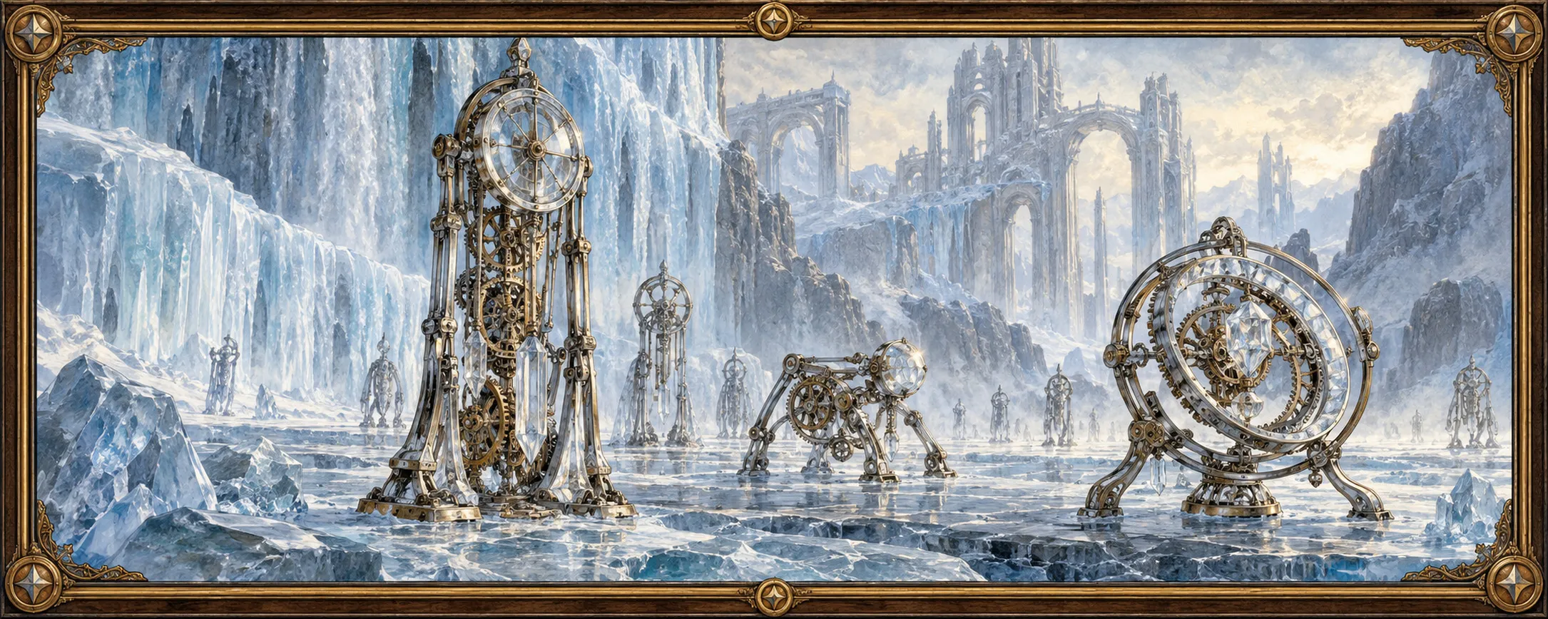 The Clockwork, a bestiary plate