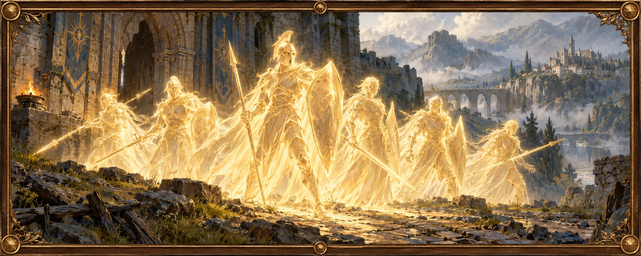 The Guardian Host, a bestiary plate