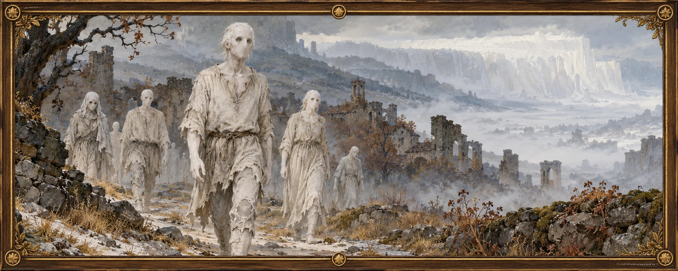 Blank Hosts, a bestiary plate