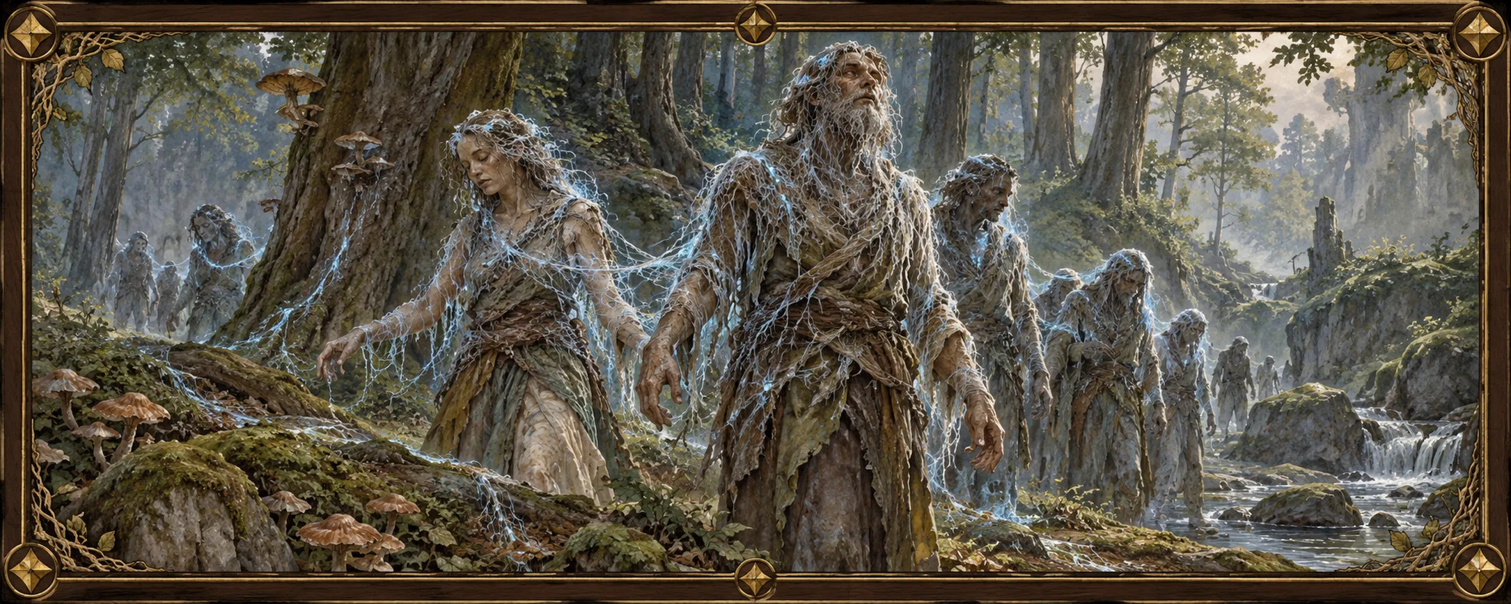 Root-Hosts, a bestiary plate