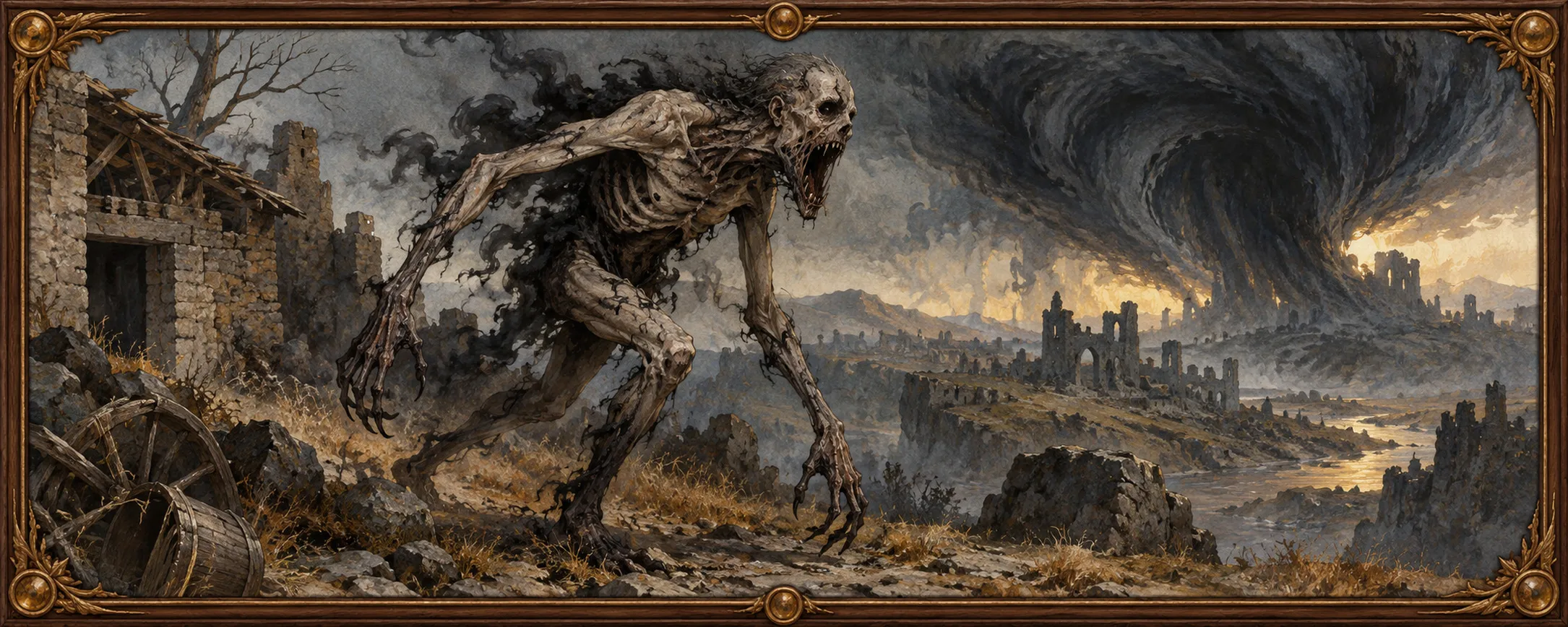 Shadow-Hosts, a bestiary plate