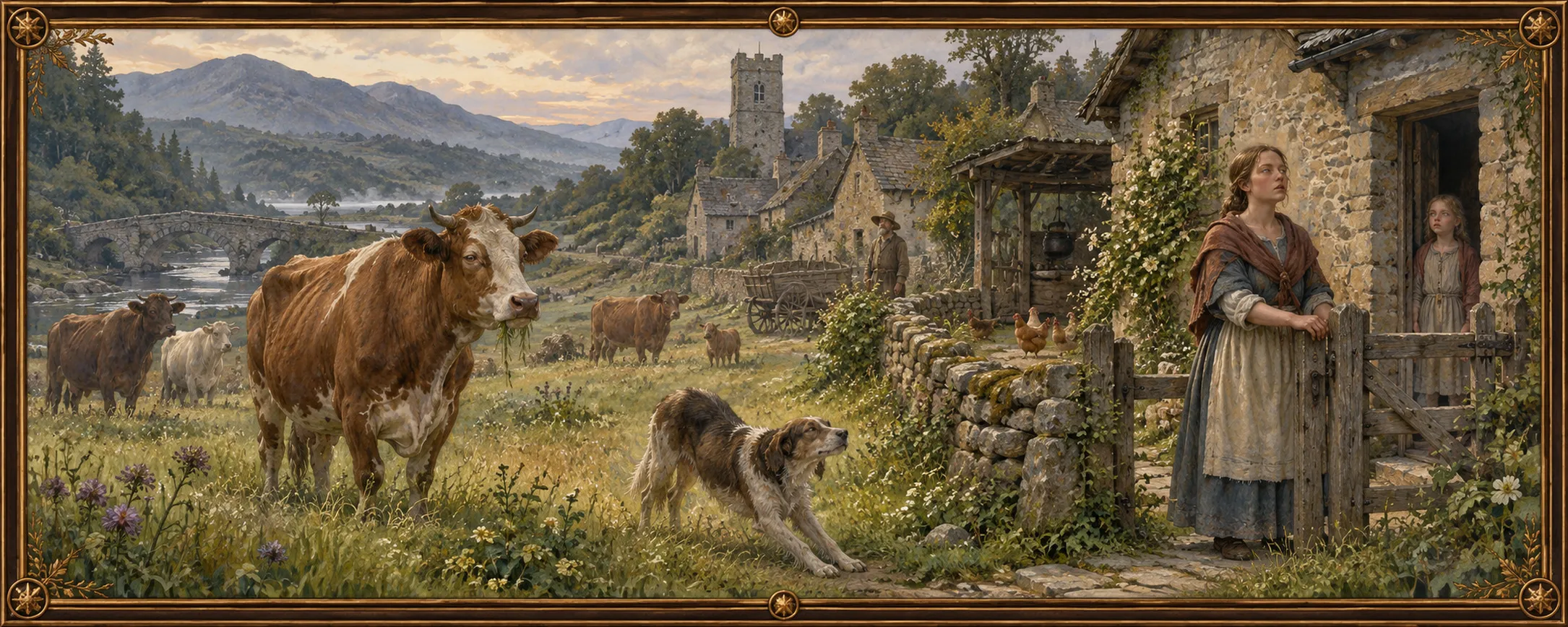 The Slumbered, a bestiary plate