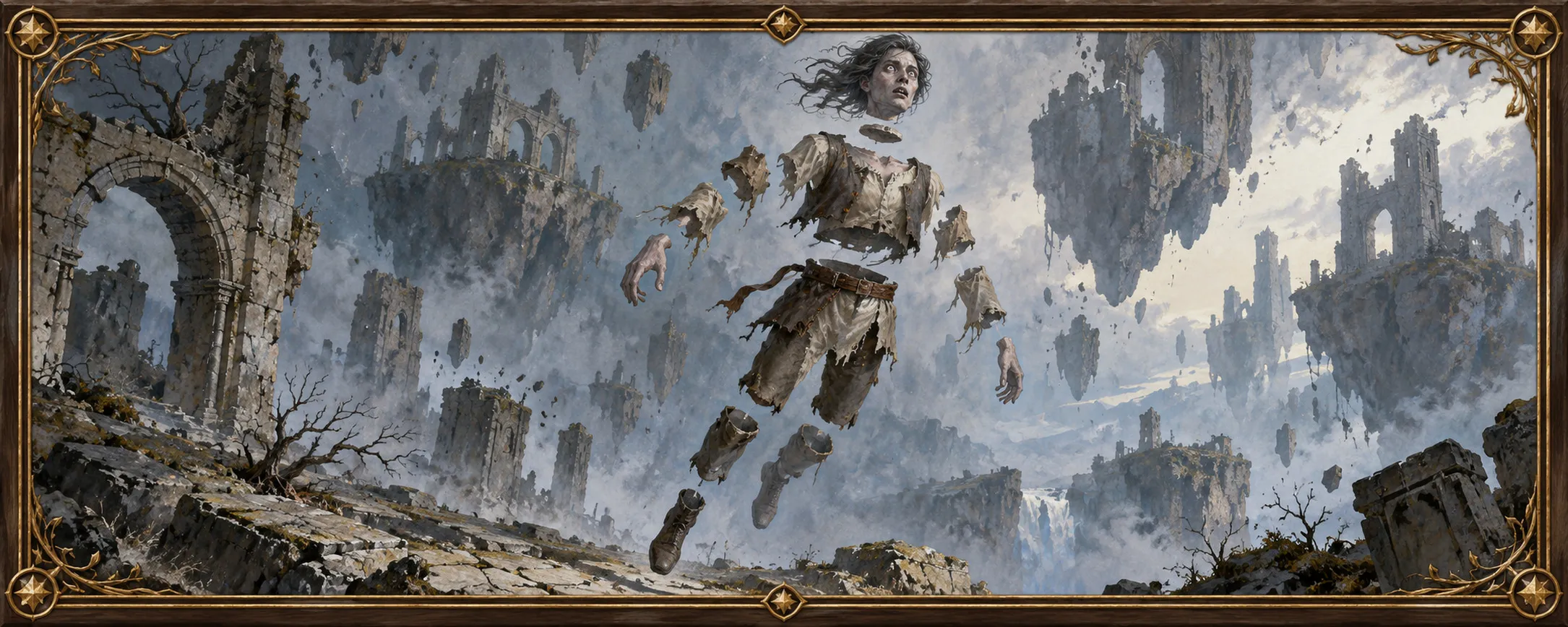 The Sundered, a bestiary plate