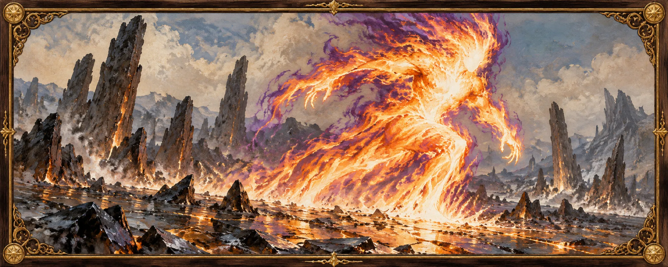 Burners, a bestiary plate