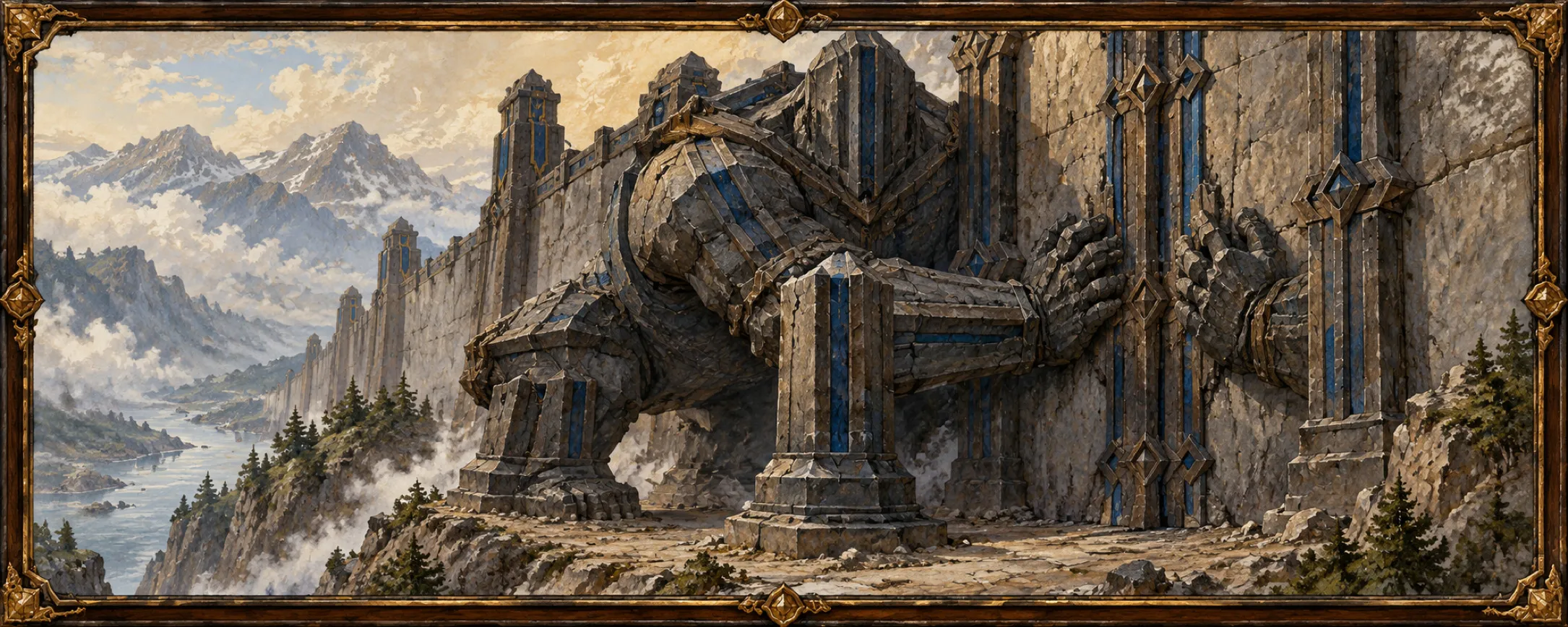 Cornerstones, a bestiary plate