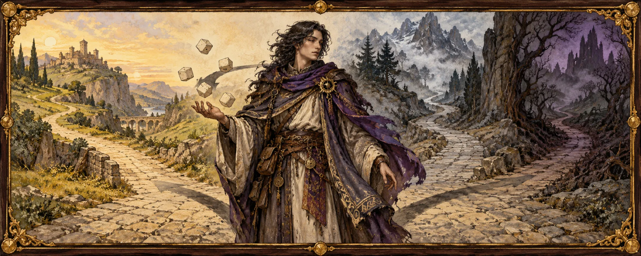 Dice-Lords, a bestiary plate