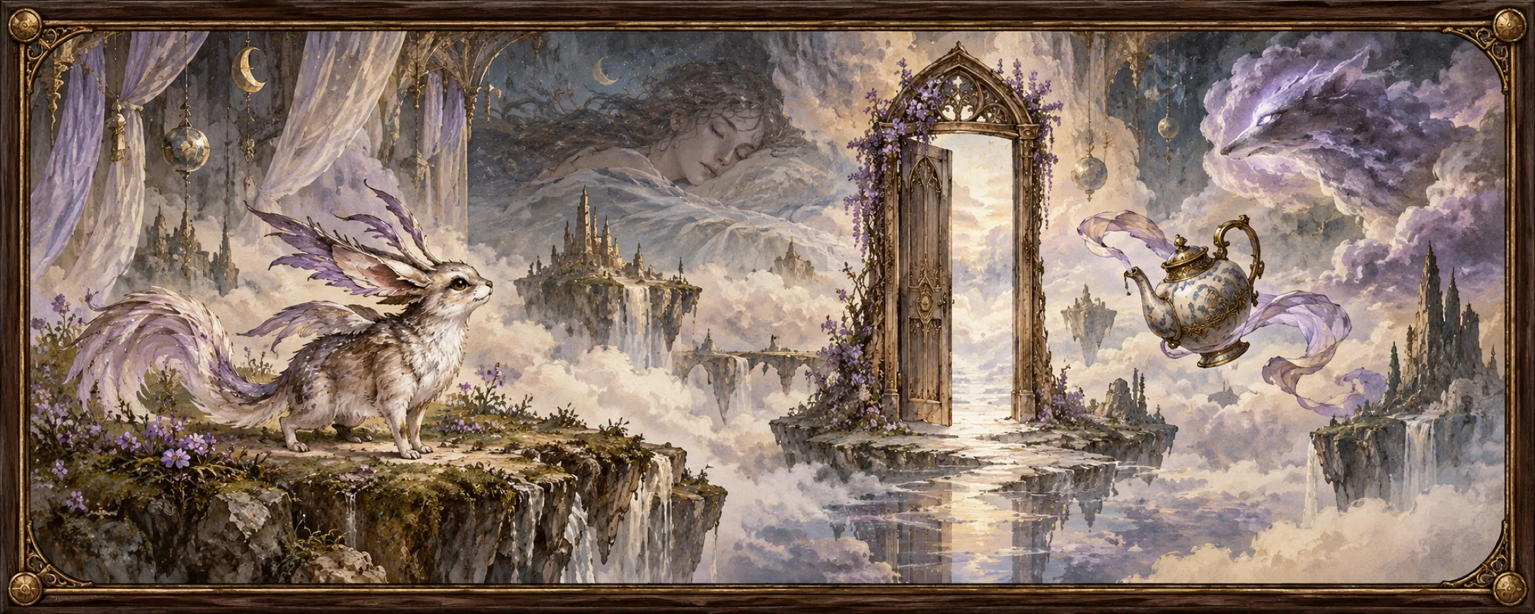 Dream-Forms, a bestiary plate