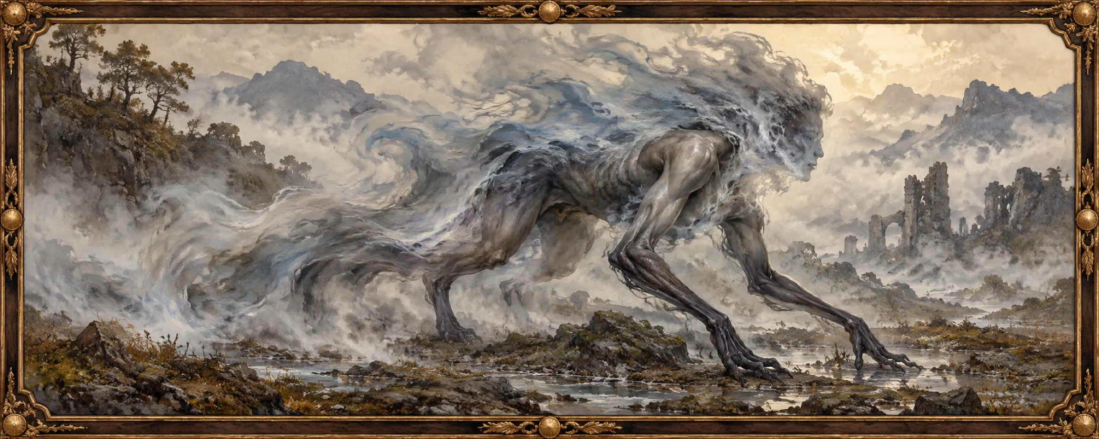 Drifters, a bestiary plate