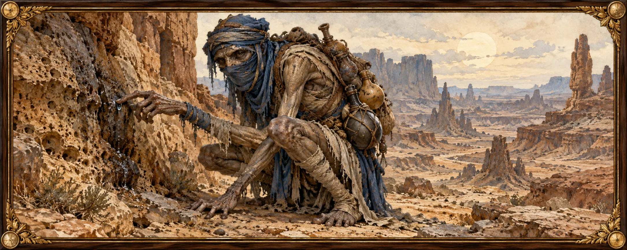 Dust-Eaters, a bestiary plate