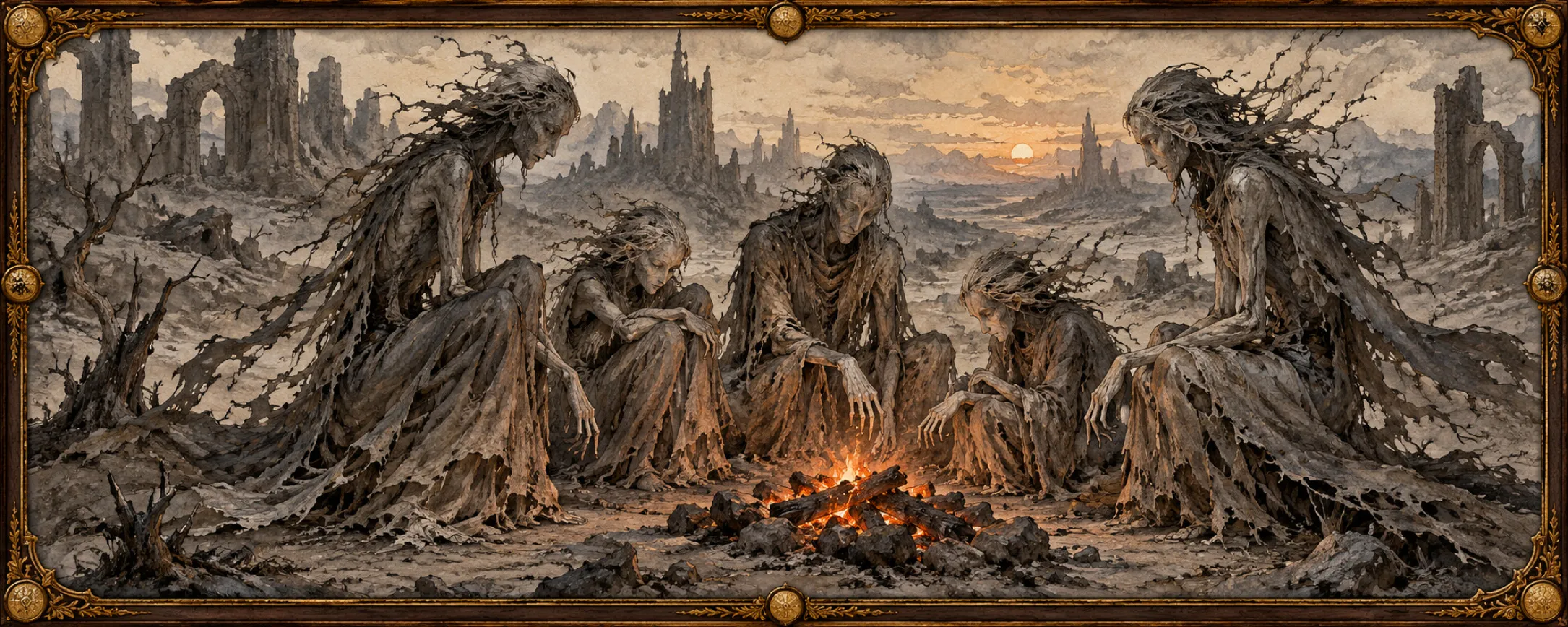 Entropy-Seekers, a bestiary plate