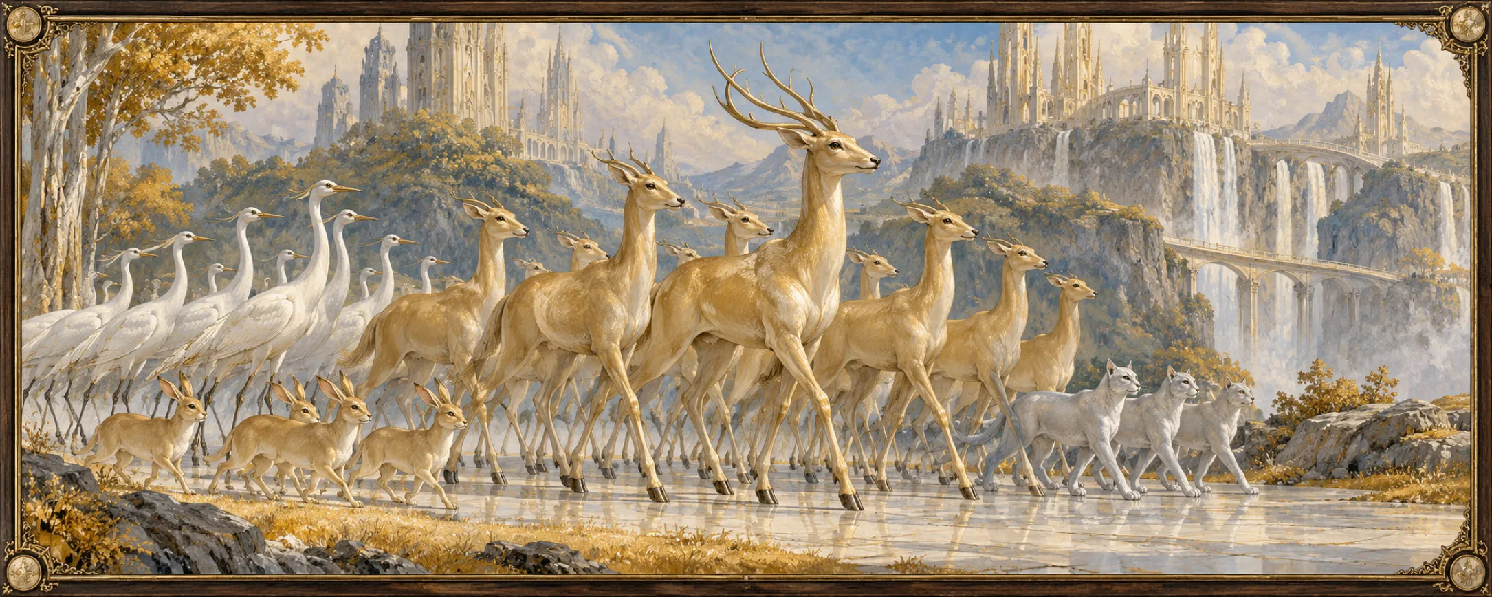 Harmony-Beasts, a bestiary plate