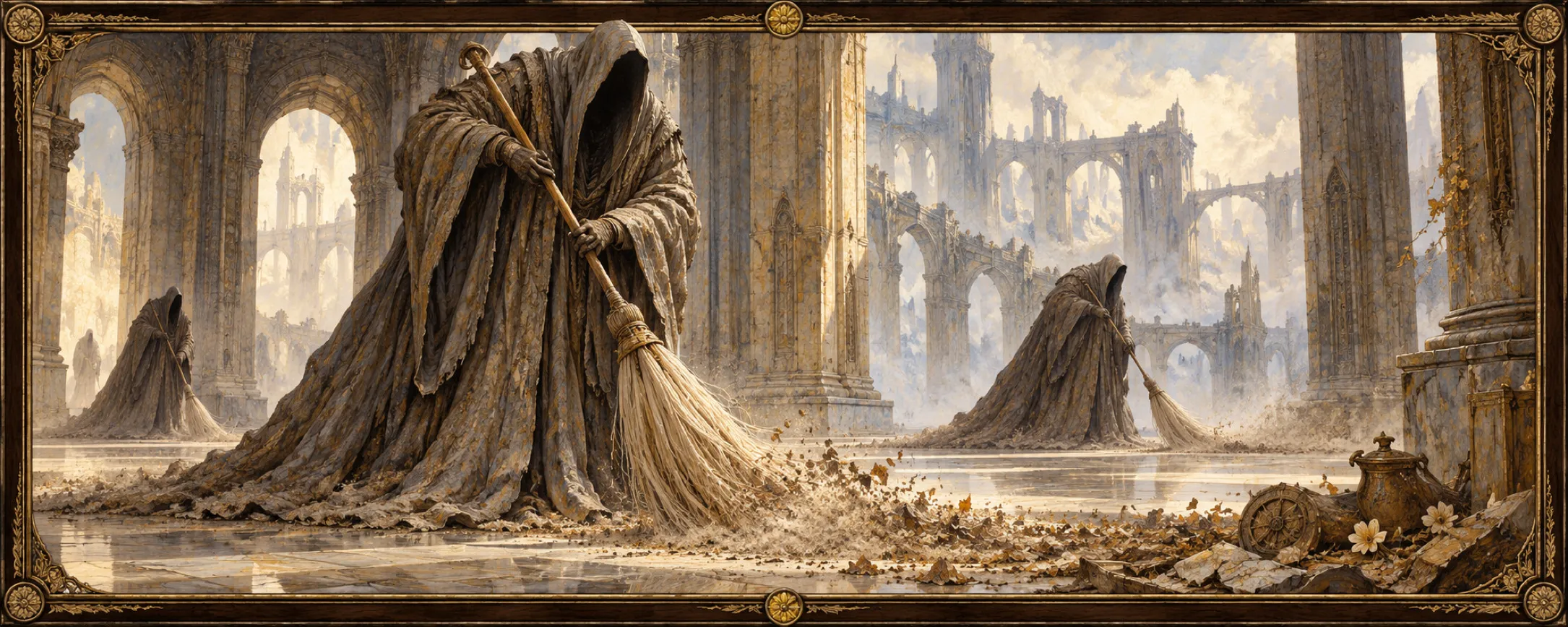 Keepers of Dust, a bestiary plate
