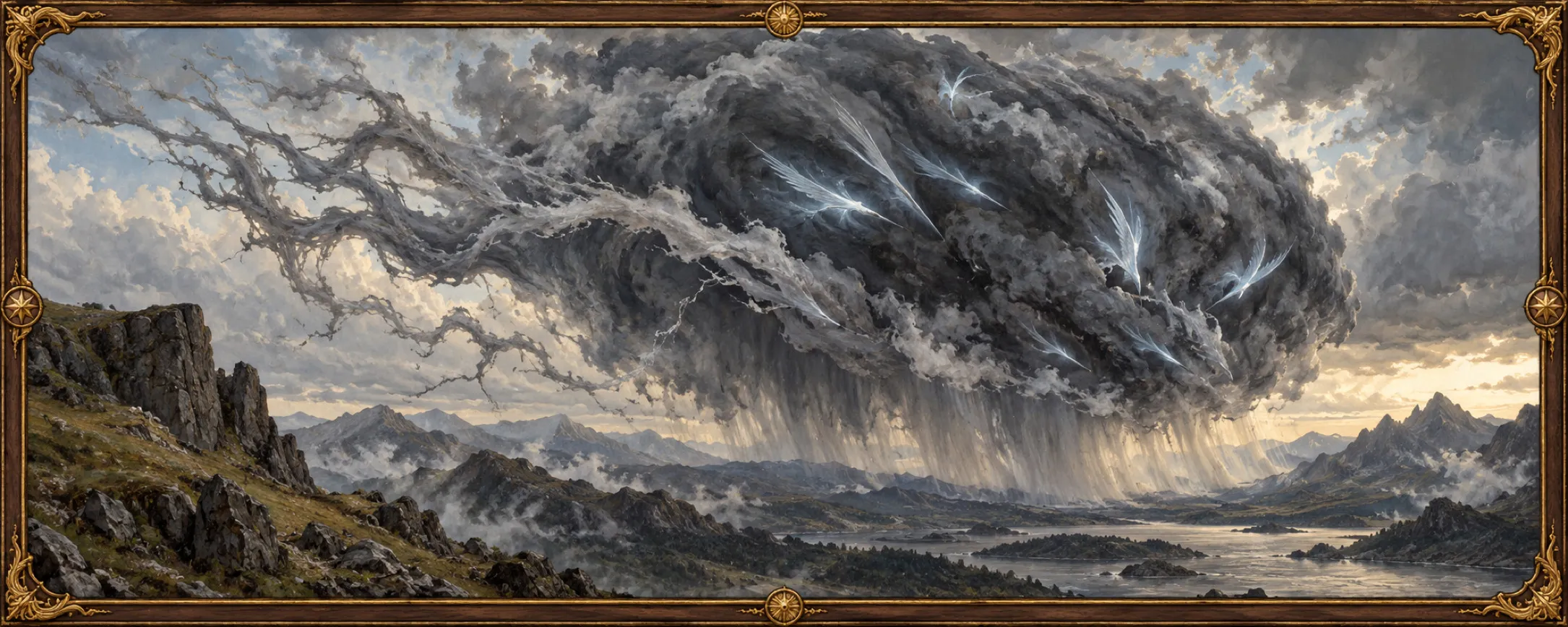 Storm-Bringers, a bestiary plate