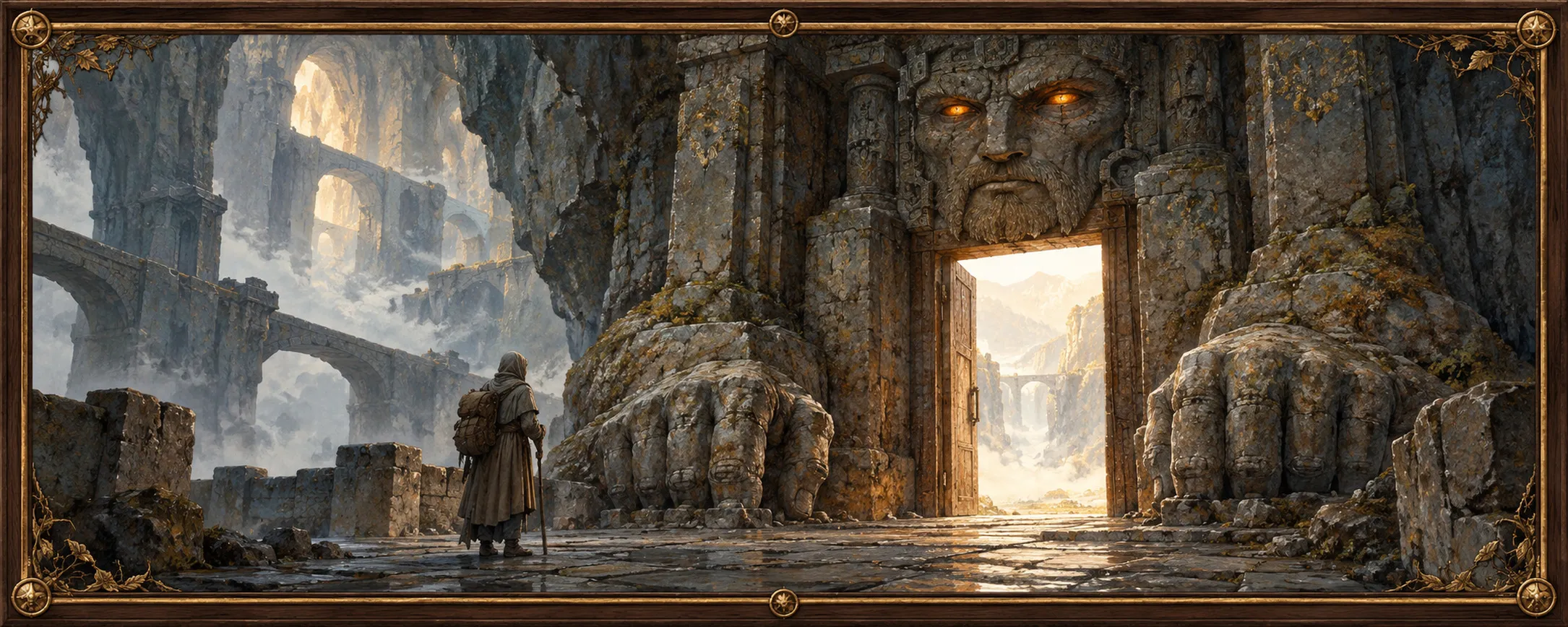 Door-Keepers, a bestiary plate