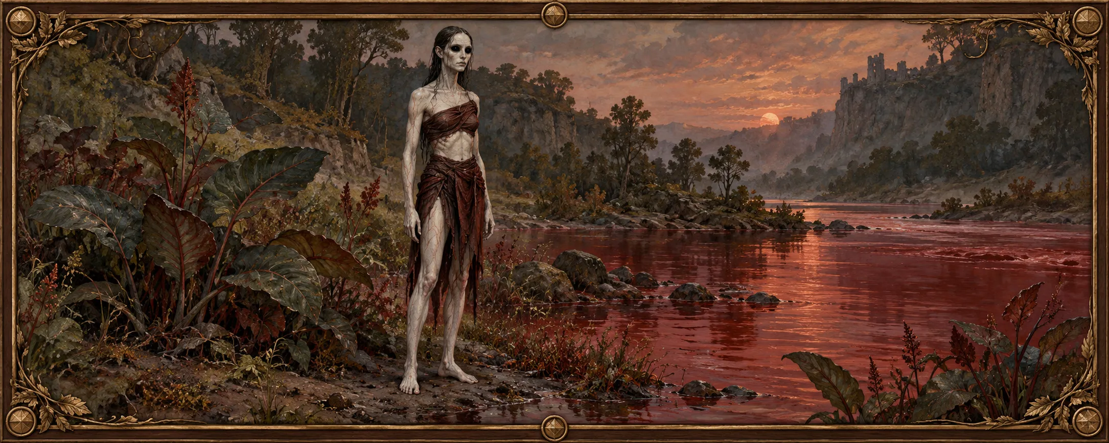Hemophages, a bestiary plate
