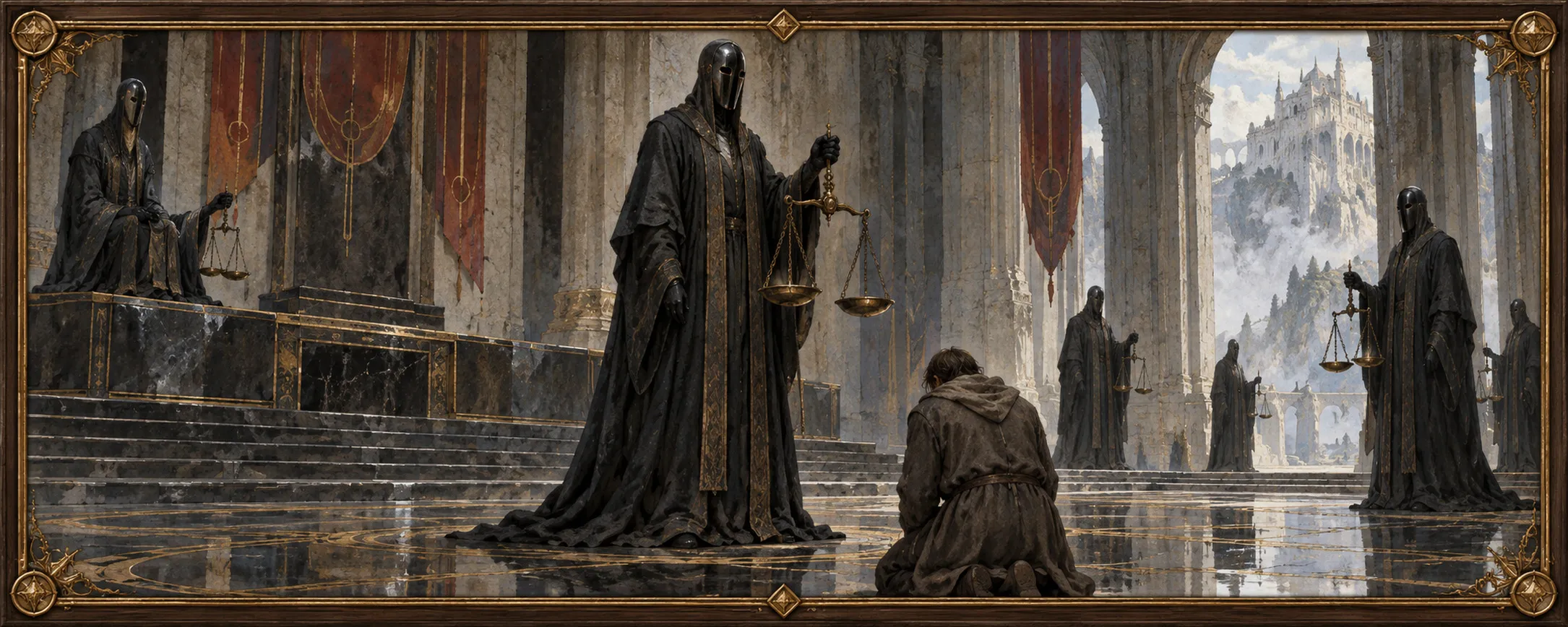 Judges, a bestiary plate