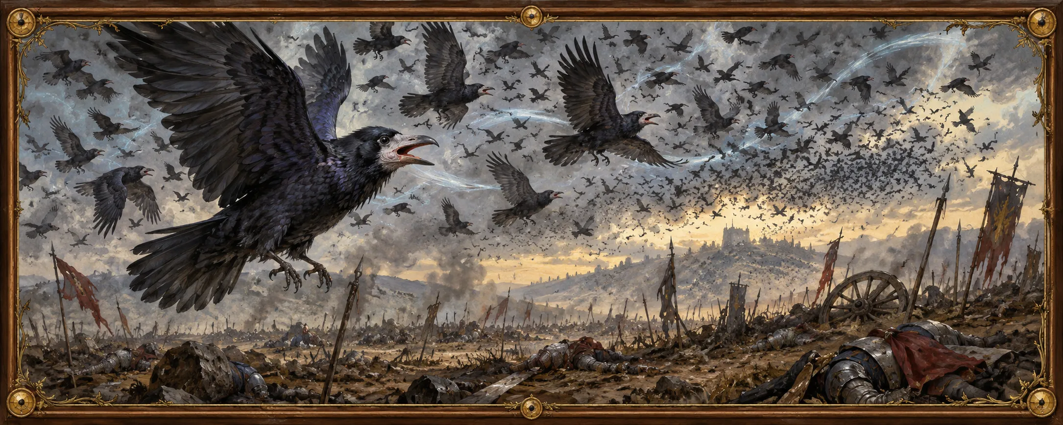 Muster Rooks, a bestiary plate