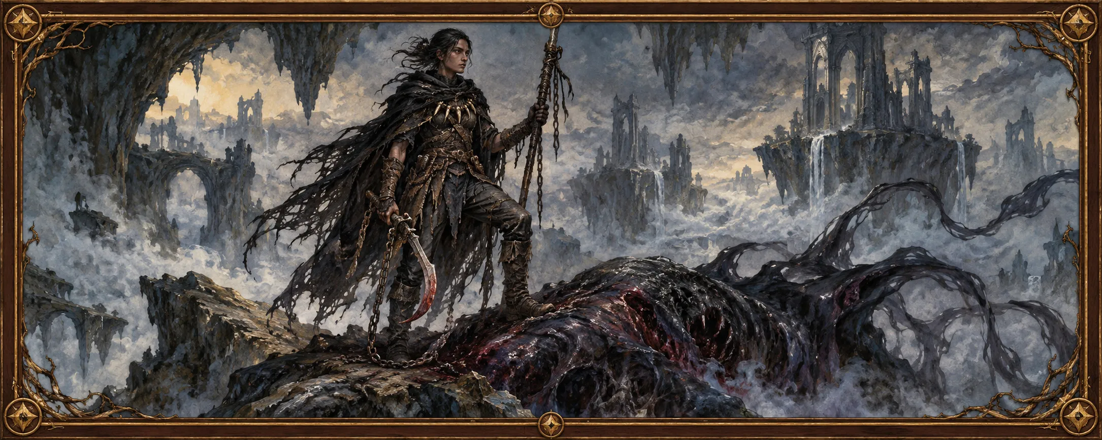 Nightmare-Slayers, a bestiary plate