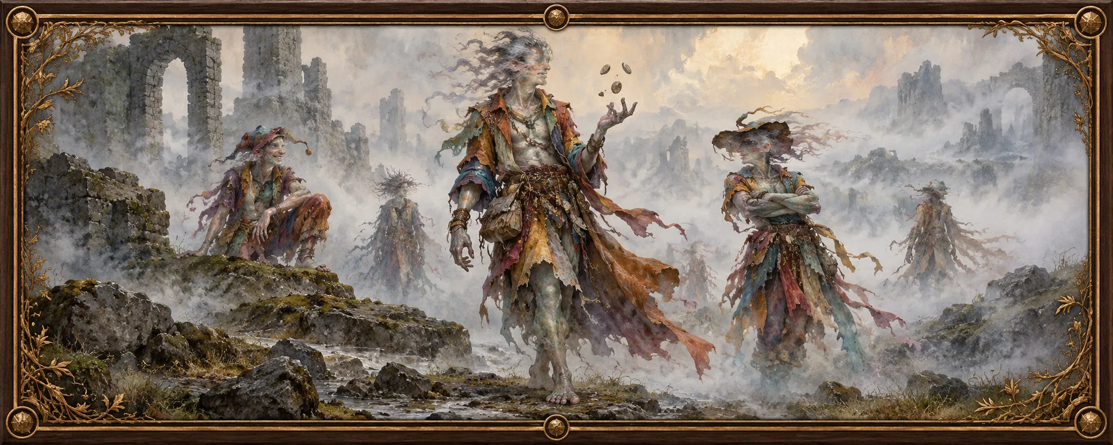 Odds-Takers, a bestiary plate