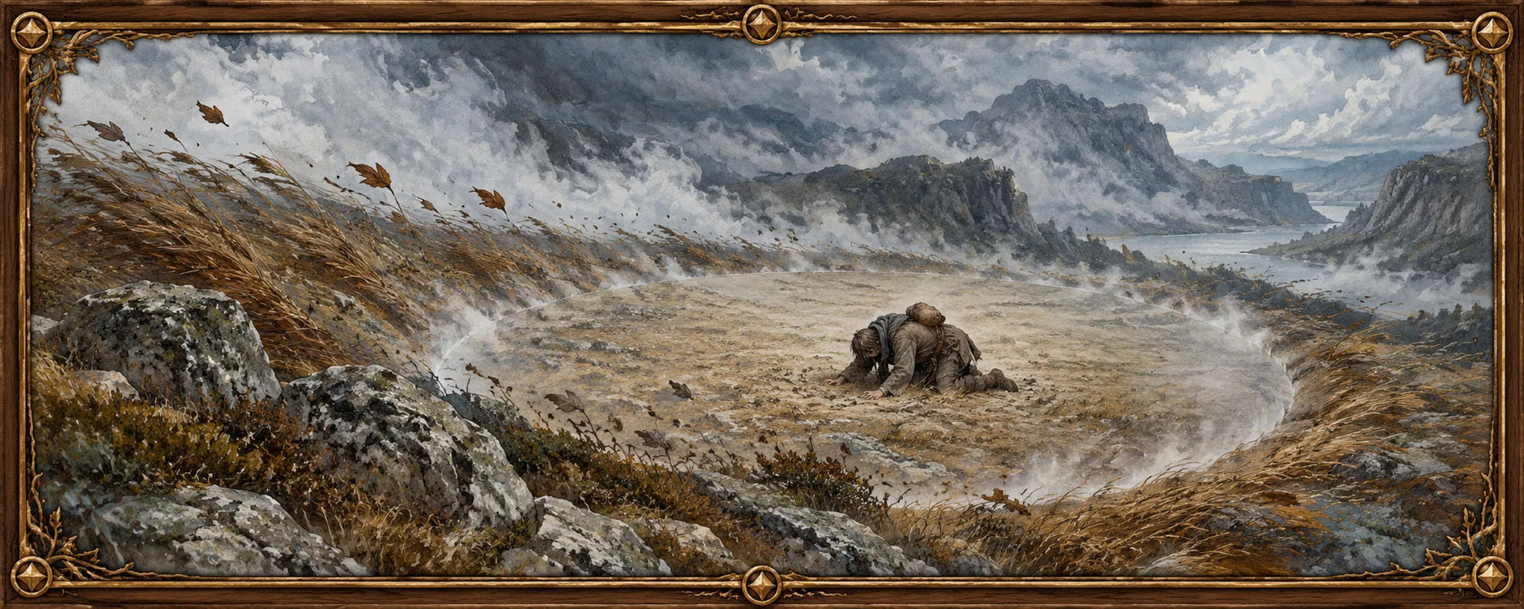 Pressure-Wraiths, a bestiary plate