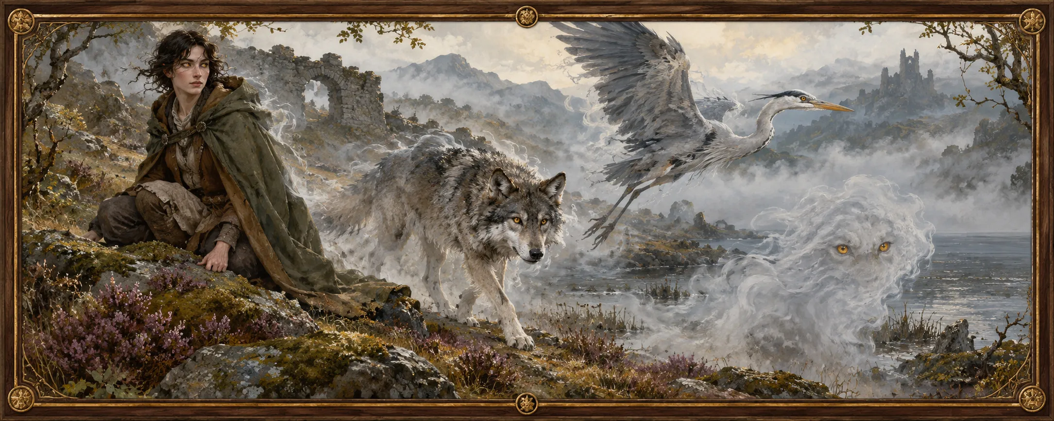 Shape-Shifters, a bestiary plate