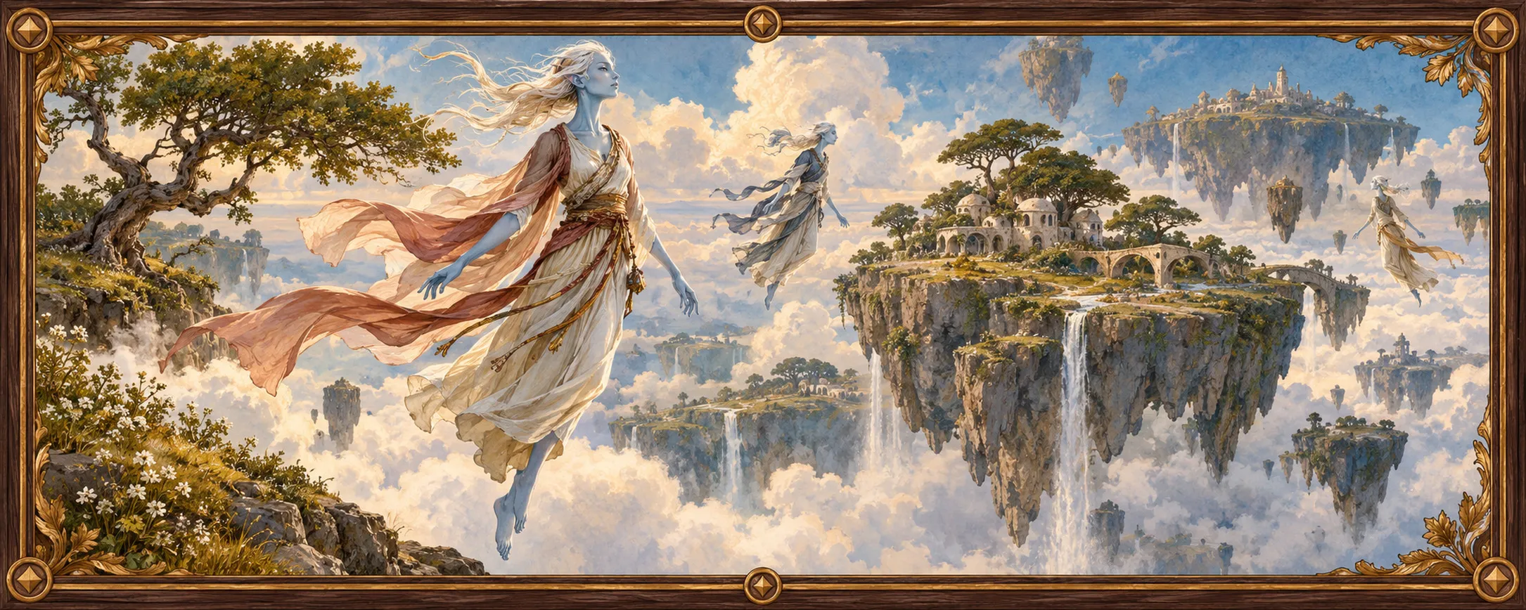 Sky-Walkers, a bestiary plate