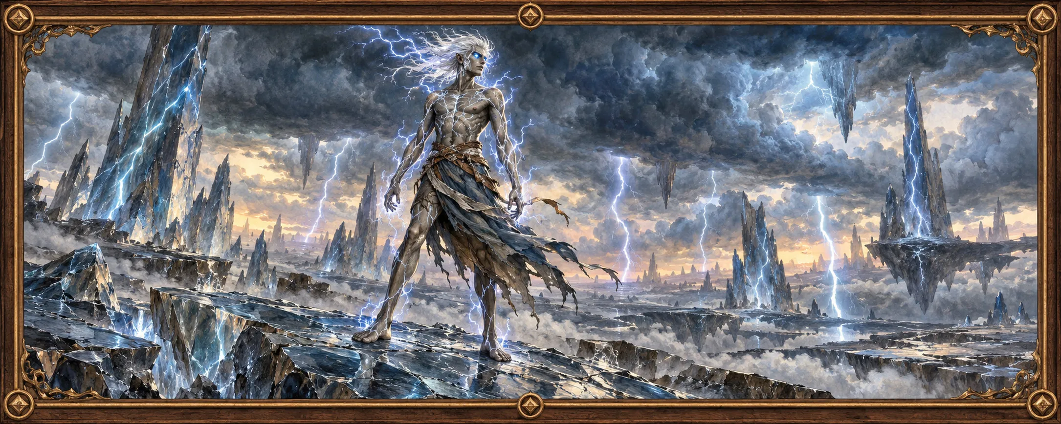 Storm-Walkers, a bestiary plate