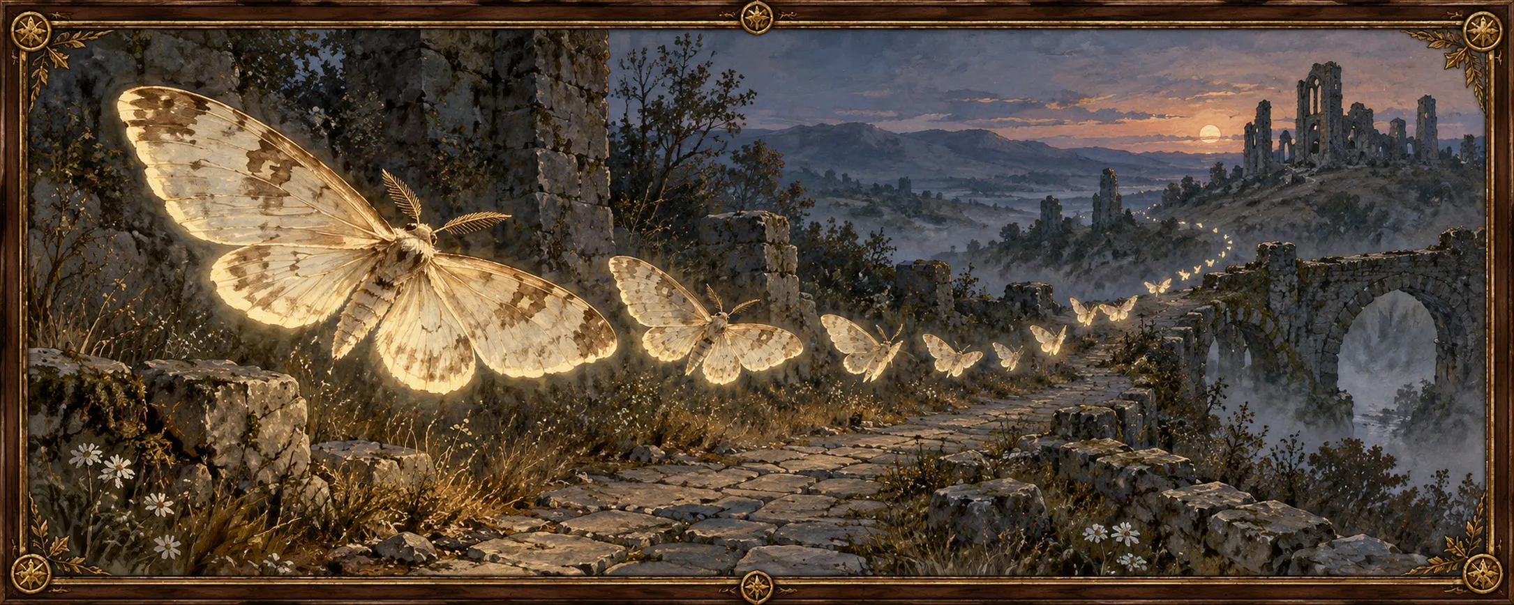 Waymoths, a bestiary plate