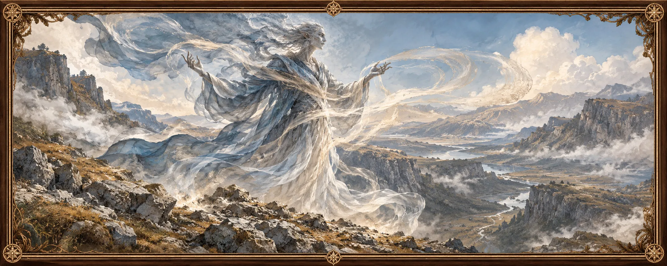 Wind-Weavers, a bestiary plate