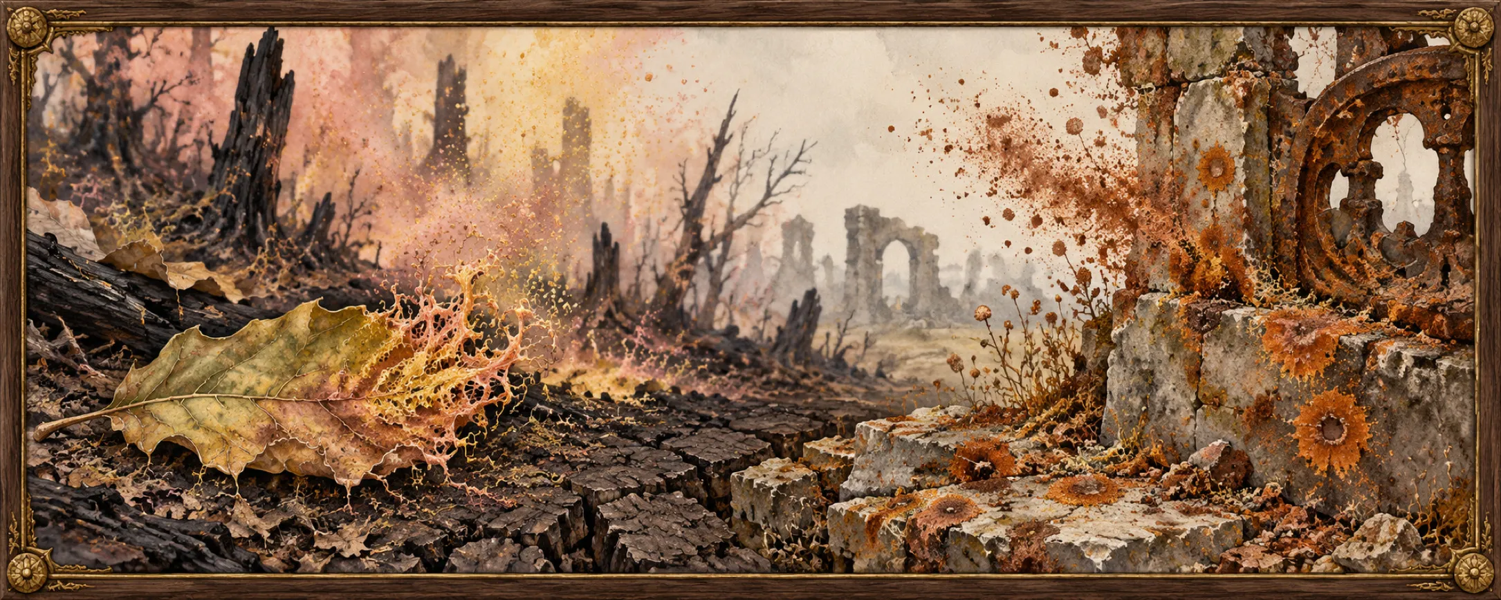 Beyonder Spores, a bestiary plate