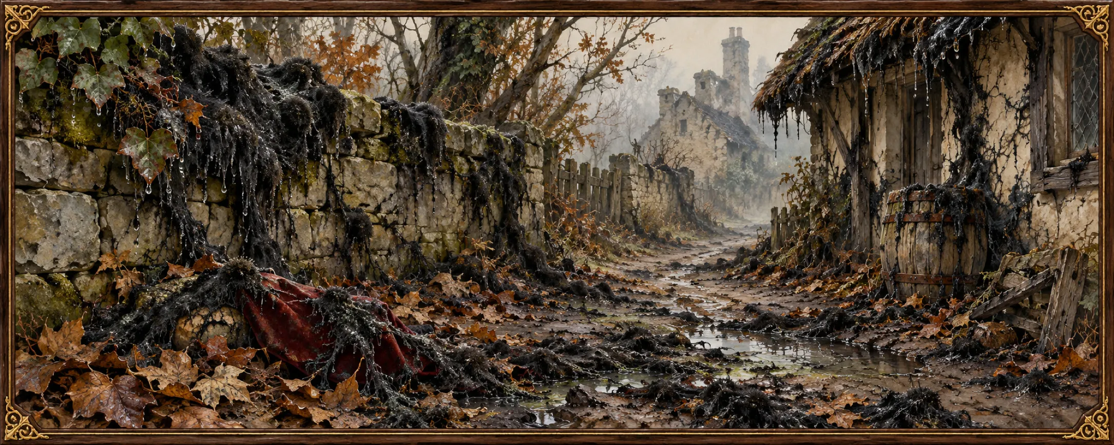 Black Mould, a bestiary plate