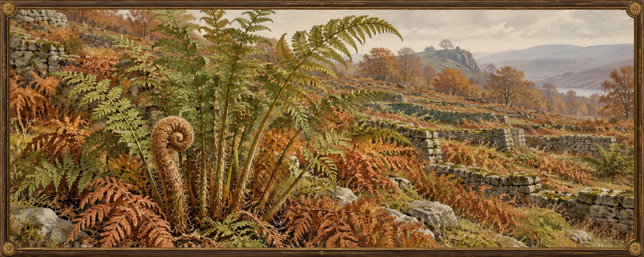 Bracken, a bestiary plate