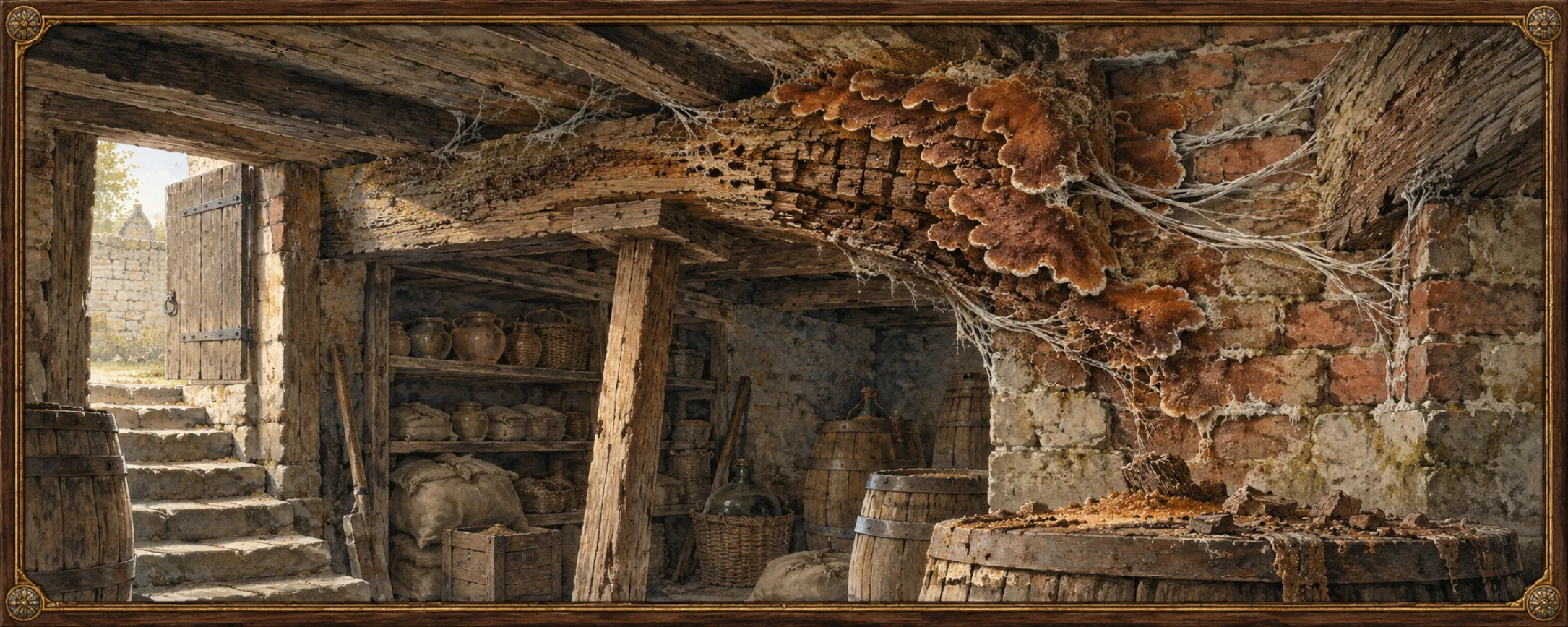 Cellar Rot, a bestiary plate