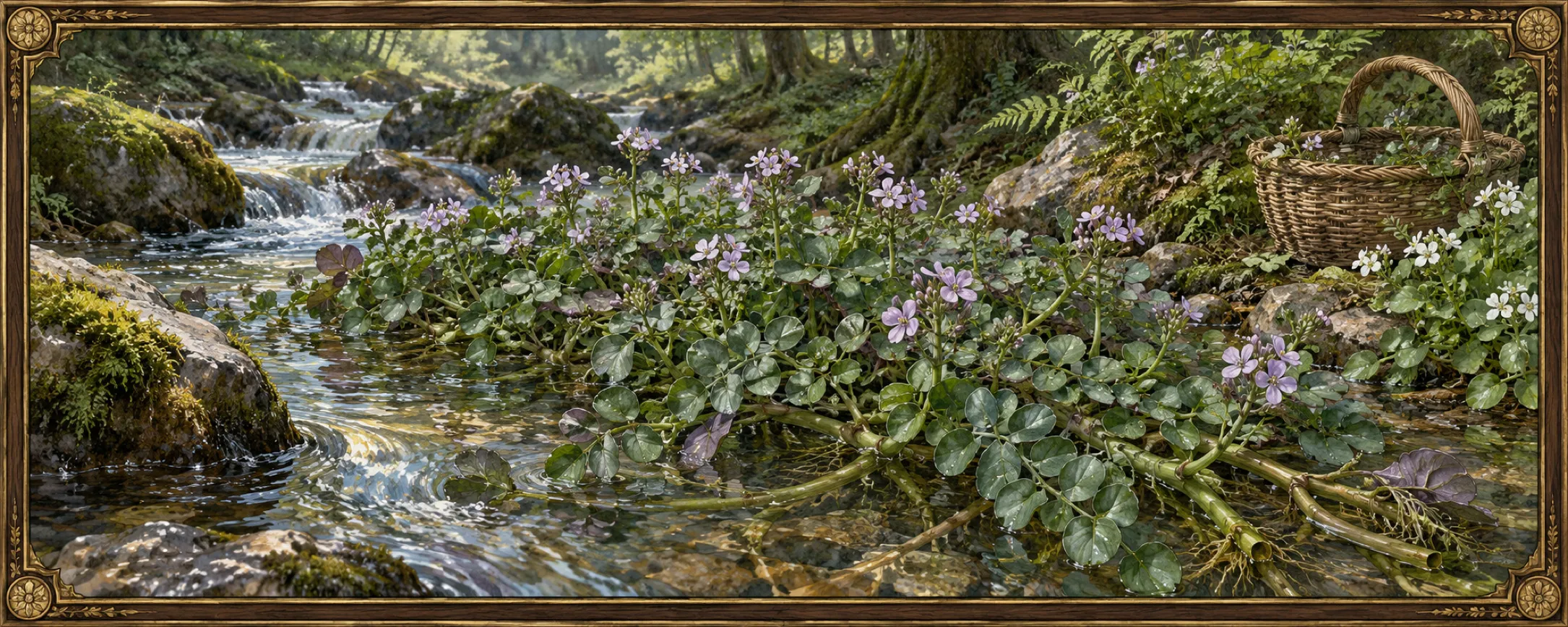 Dreamcress, a bestiary plate