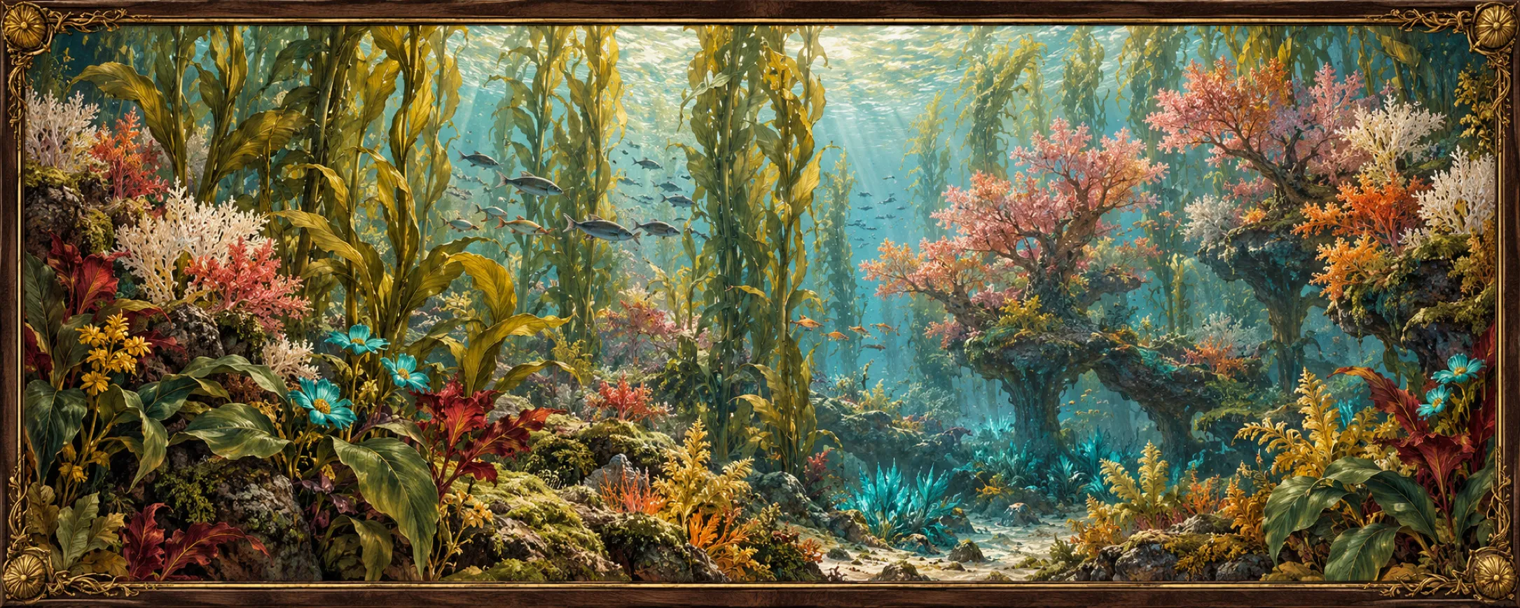 Drowning Garden Flora, a bestiary plate