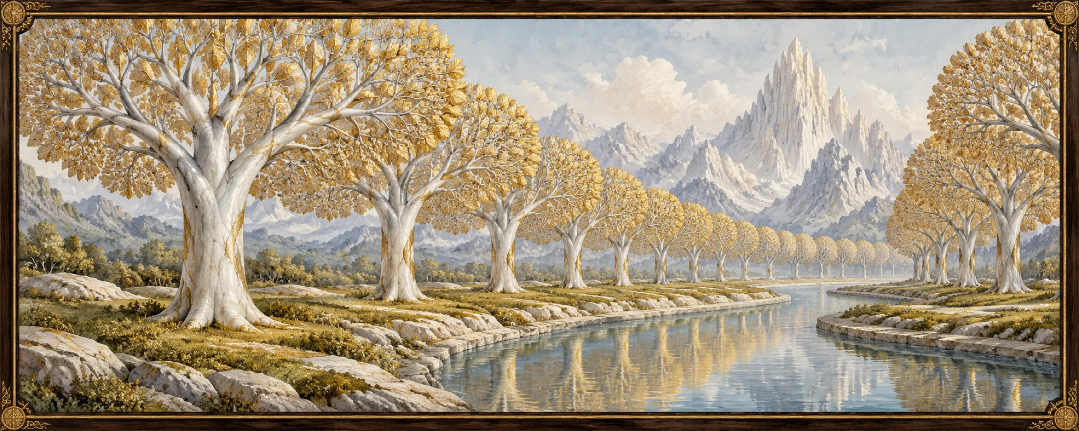 Fractal Trees, a bestiary plate