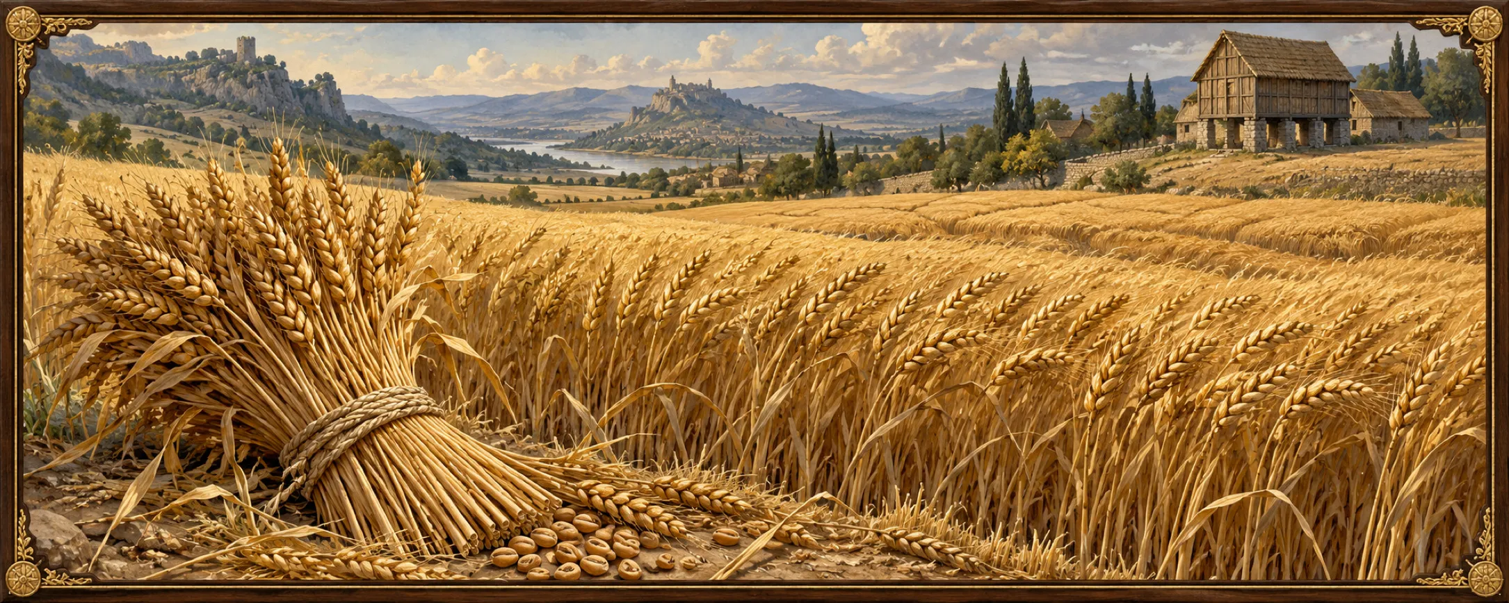 Grain, a bestiary plate