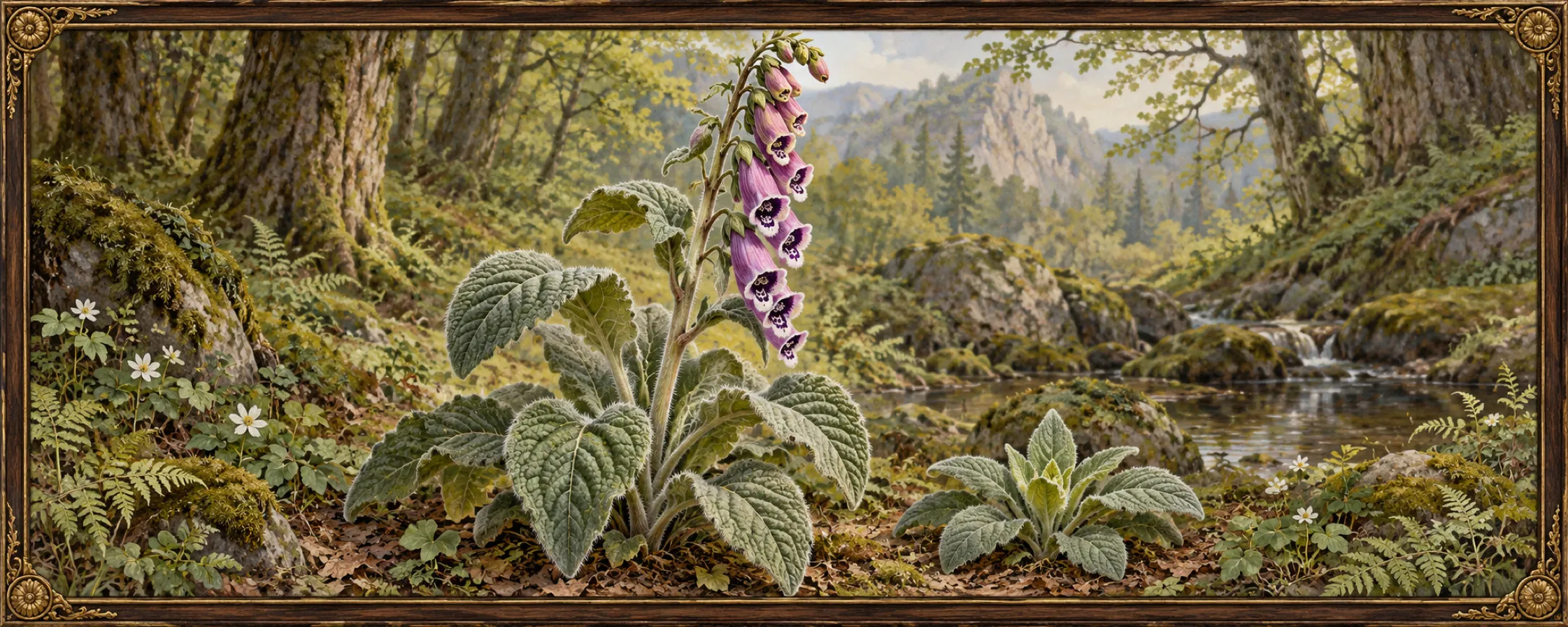Heart-Leaf, a bestiary plate