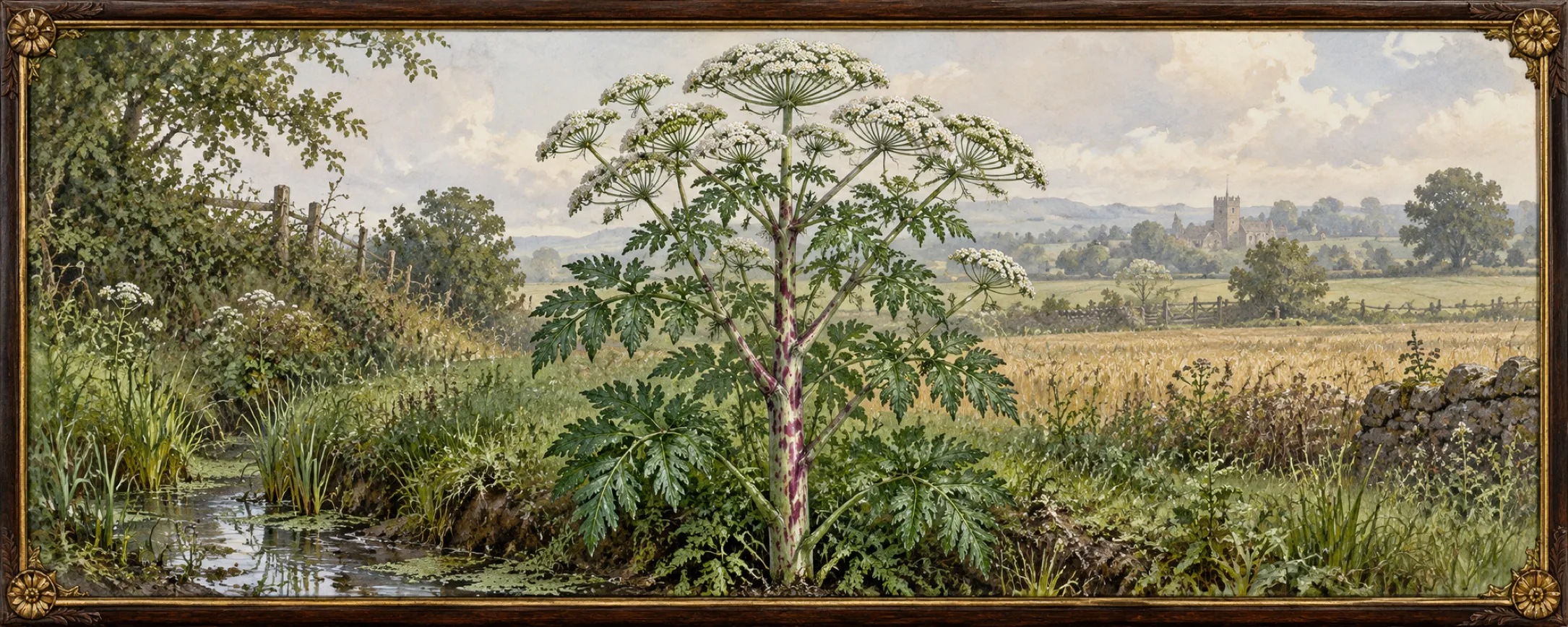 Hemlock, a bestiary plate