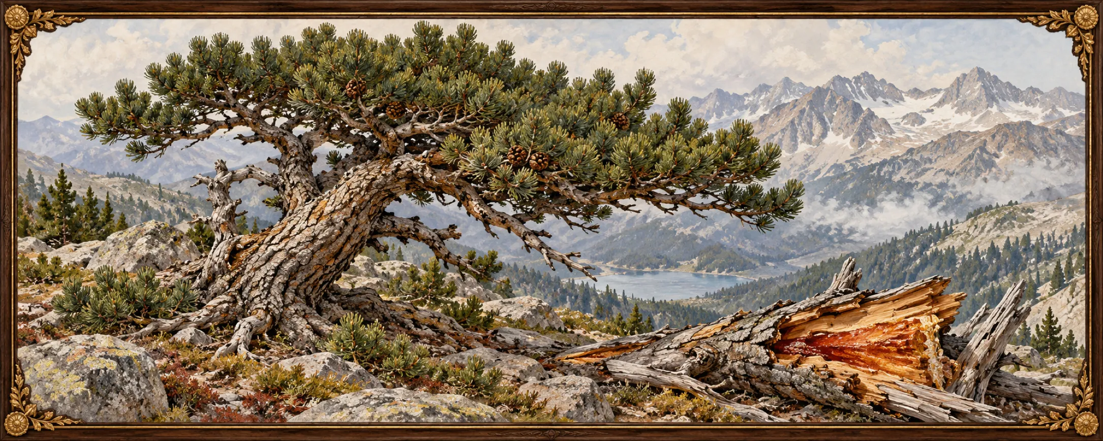 Ridge Pines, a bestiary plate